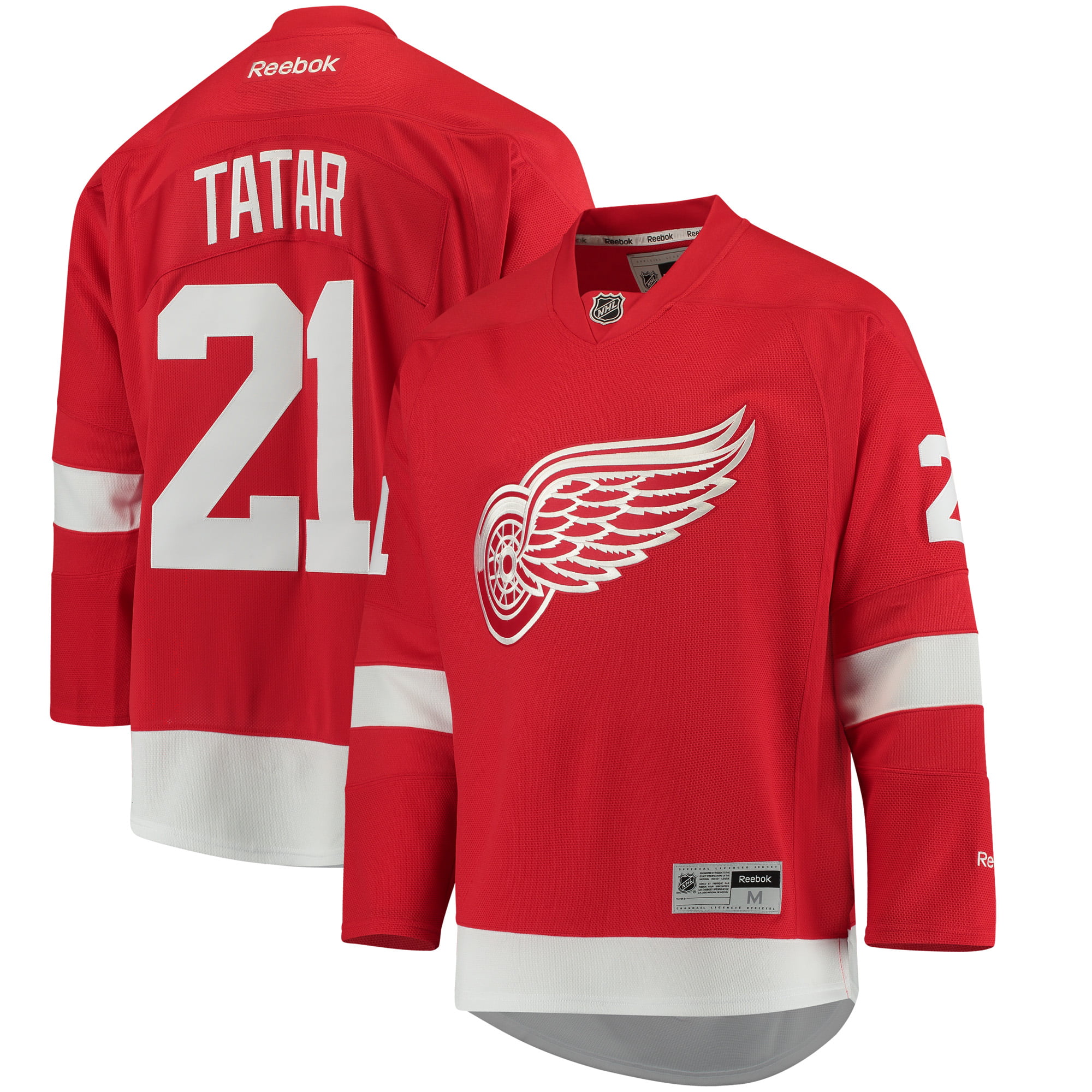 tomas tatar red wings jersey