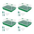 thumbnail image 1 of La Semilla Planta Flores Cultiva Bandeja Inicio Caja Cajas 24/48 Agujeros Con Domo Humedad para El Cultivo Hidroponía, 1 of 9
