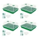 thumbnail image 1 of La Semilla Planta Flores Cultiva Caja Bandejas Inicio Plántulas 24/48 Agujeros Con Cúpula Humedad para Las Semillas Que Crecen Comenzando, 1 of 9