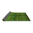 thumbnail image 2 of Ahgly Company Indoor Rectangle Abstract Green Modern Area Rugs, 5' x 8', 2 of 4