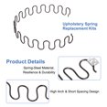 thumbnail image 4 of Uxcell 4Sets Upholstery Spring Replacement Kits, 27.56" Sagging Cushions Repair Kit with Clips Nails for Furniture, 4 of 7