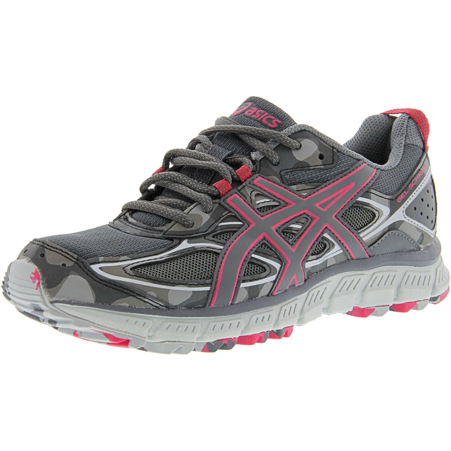 Asics Women's Gel-Scram 3 Carbon / Cosmo Pink Ankle-High Leather ...