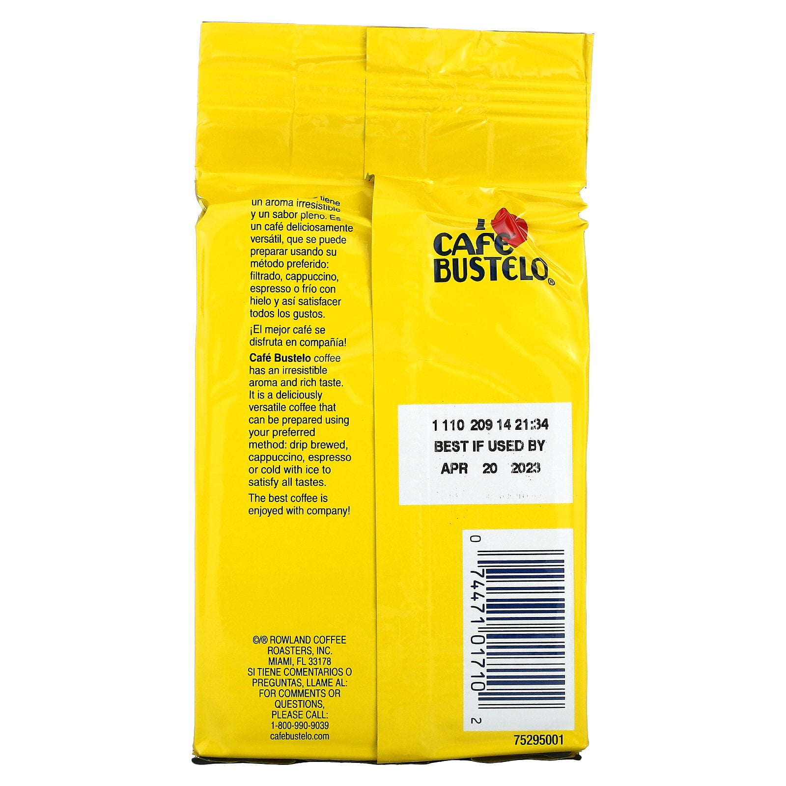 Cafe Bustelo, Espresso Ground Coffee, 6 oz - Walmart.com