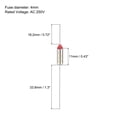 thumbnail image 2 of Uxcell 6Pcs Fusible Térmico de Metal RY216 216 °C 420.8°F 15A 250V Fusible Térmico de Corte para Motor Transformador Electrodoméstico Industrial, 2 of 6