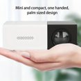 thumbnail image 3 of DEELLEEO Compact 3000+ Lumens HD Mini Projector - Vivid 3D Visuals  Broad Compatibility  with Handy Remote for Home Cinema, 3 of 7