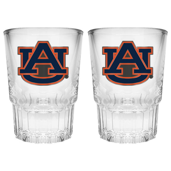 Auburn Tigers 2-Piece Prism Shot Glass Set