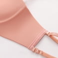 thumbnail image 4 of HAiming Women Spaghetti Strap Racerback Bras No Underwire Gathering Front Closure Bralette Breathable Dailyunderwear, 4 of 4