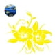 thumbnail image 3 of sweethay Etiqueta engomada del patrón de flores Vivid Car-Window Paster Modificación única Paster Etiqueta engomada universal del vehículo para la Vehículos, repuestos y accesorios Mis No. 4 sweethay VI009246-04, 3 of 5