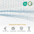 thumbnail image 4 of EGOHOME Serenity, Adult, 10” Twin Mattress, Medium, Tight Top, Gel Memory Foam Mattress, 4 of 12
