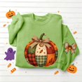 thumbnail image 5 of VKOYWKM Women's Fall Thanksgiving Sweatshirt Pumpkin Graphic Crewneck Long Sleeve Pullover Top, 5 of 5