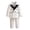 White, variant on LIJCC Toddler Boy Formal Suit Clothes Gentleman Wedding Dress Outfit Long Sleeve Dress Shirt Jacket 5 PCS Set(Black,5-6 Years)