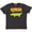 Retro Heather Black, variant on Inktastic Big Bro Alligator Boys Announcement Youth T-Shirt