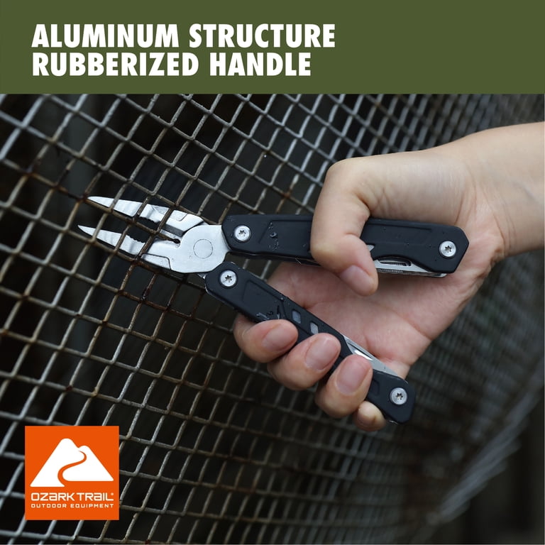 17-in-1 Stainless Steel Multitool with Carrying Sheath photo 3