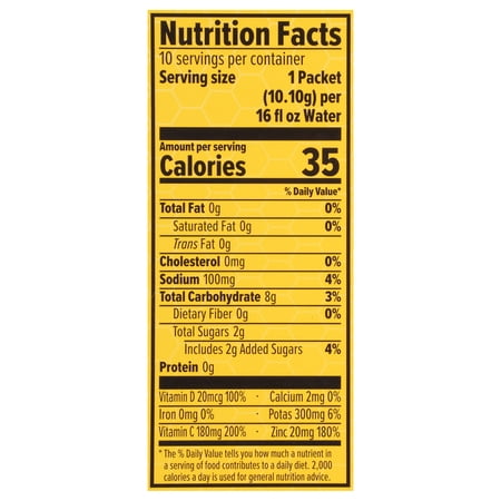 Honey Stinger Rapid Hydration Mix  Recover  Berry Defense (20 ct.)