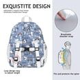 thumbnail image 5 of Dog with Woof and Bark Backpack for School,Cute School Bag,Schoolbag with Adjustable Shoulder Straps & Padded Back,15"x11.42"x5.5", 5 of 6