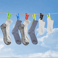 thumbnail image 4 of 180 Sock Clips for Washing Machine and Dryer, Sock Clips with Hooks,Sock Holder Washing Machine, 4 of 8