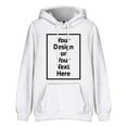 thumbnail image 5 of Mens Hoodies Soild Color Pullovers ,Spring Winter Oversize Loose Hoodie Casual Sweatshirt ,Long Sleeve Full Zip Hooded With Pocket Outerwear Clothes S, 5 of 6