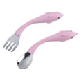 thumbnail image 1 of WORGEOUS 1 set 2pcs baby waterware staveware acero inoxidable cucharada de horquilla para niños pequeños para niños pequeños, 1 of 8