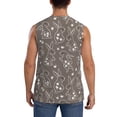 thumbnail image 4 of Balery Retro Bunny Camisetas sin mangas para hombre, absorbe la humedad y protege contra el mal olor.-Large, 4 of 7