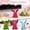 3PCS, variant on Easter Flocked Bunny Figurine 6.3 in Tabletop Home Party Spring Decoration