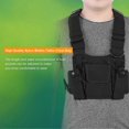 thumbnail image 4 of Sac de poitrine universel en nylon de haute qualité pour talkie-walkie, réglable et mains libres, à suspendre au travail, 4 of 4