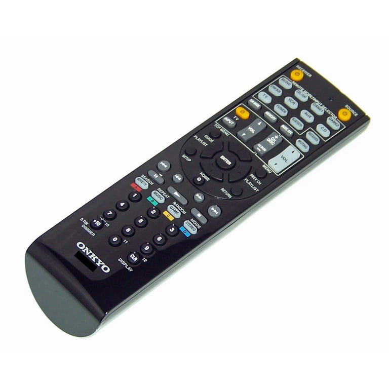 OEM Onkyo Remote Control Originall Shipped With: HTR494, HT-R494, HTS5800, HT-S5800, TXSR343, TX-SR343