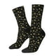 thumbnail image 1 of Fotbe Gold Dog Paw Calcetas Largas con Estampado para Hombre y Mujer – Calcetas de Compresión Transpirables y Elásticas, Viajar y Uso Diario Talla 5-11, 1 of 6