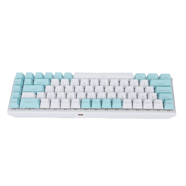 Mechanical Mechanical Keyboard 60% RGB Blue Switch 68 Keys Wired Gaming Keyboard for PC Laptop