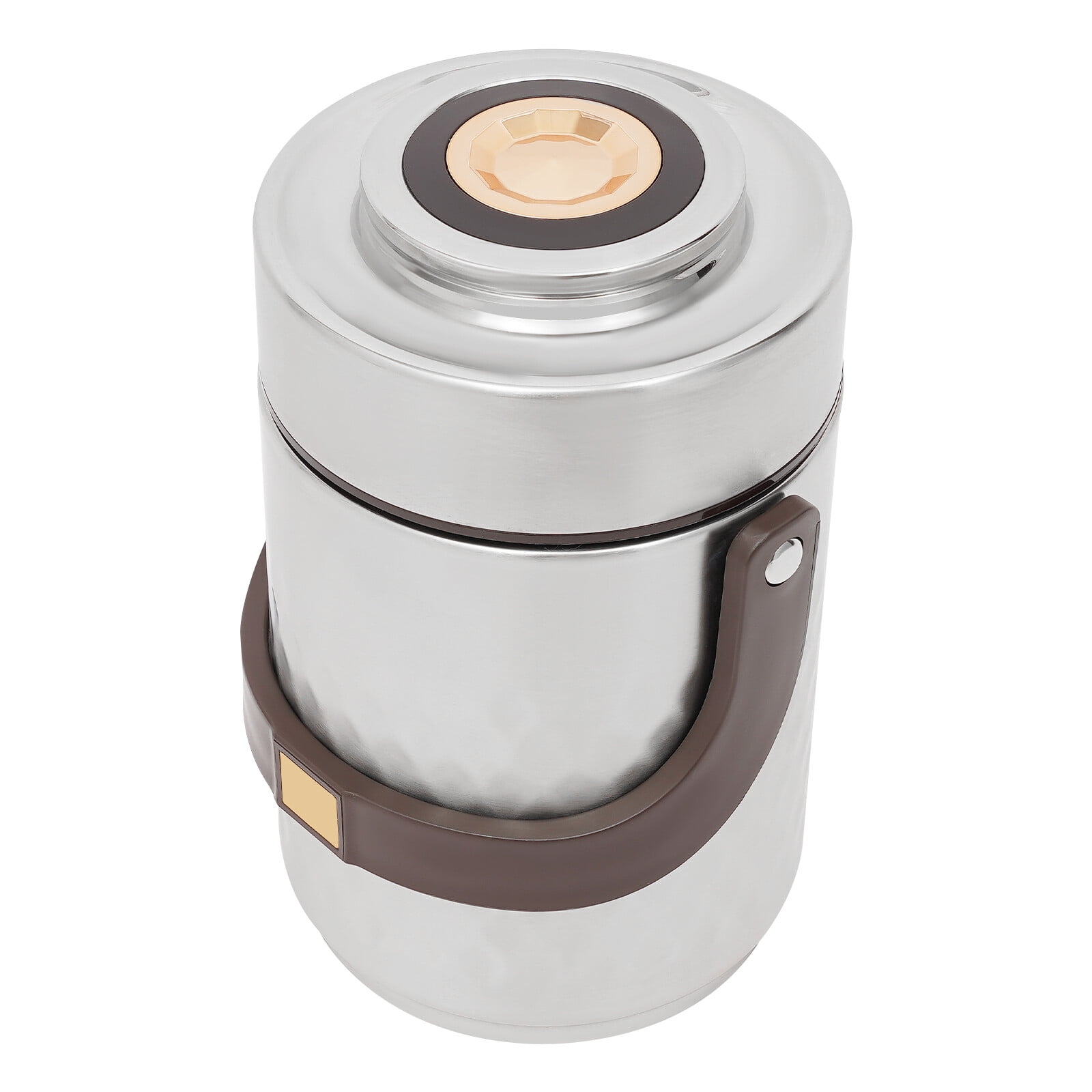 Miumaeov Stainless Steel Vacuum Thermal Lunch Box 3-Tier Portable Insulated Food Container 67.64oz