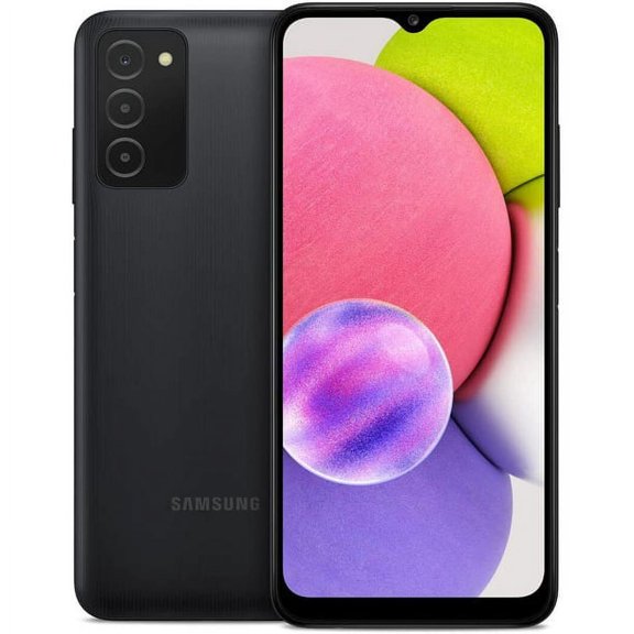 Restored Samsung Galaxy A03s 32GB Tracfone Locked Black (Refurbished)