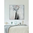 thumbnail image 5 of Marmont Hill Enchanting Flower Headband Canvas Wall Art, 18" x 18", 5 of 7