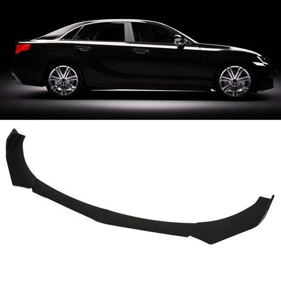 Car Font Bumper Lip Spoiler, Reduce Windage Lasting Serving Anti Rust Impact Front Bumper Chin Spoiler Solid For Car