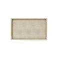 thumbnail image 5 of Home Decorative Lusan Cream Faux Shagreen Tray With Handles, 5 of 5
