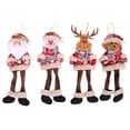 thumbnail image 2 of Decoraciones navideñas para el hogar, adornos colgantes para árbol de Navidad, muñeco colgante artesanal, regalo para niños, gnomo, 2023, 2024, 2 of 4