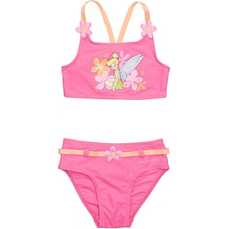 Disney - Little Girl's Tinkerbell Two-Piece Bathing Suit