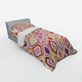 thumbnail image 2 of Ambesonne Modern Bedding Set 3 Pcs, Dots with Doodle, Twin XL, Multicolor, 2 of 2