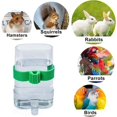 thumbnail image 5 of Dispensador de agua Vevor para jaula de pájaros automático Plástico transparente, 5 of 5