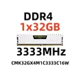 thumbnail image 1 of RAM VENGEANCE DDR4 32 GB pour Ordinateurs de Bureau, 3333 MHz, 1 of 5