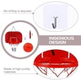 thumbnail image 3 of 1 Juego de aro de baloncesto colgante con Mini baloncesto para dormitorio de oficina en casa, 3 of 5