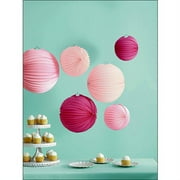 Martha Stewart Celebrate Paper Lanterns, Pink