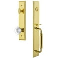 thumbnail image 3 of Grandeur Carcgrbor_Eset_234 Carre Solid Brass Rose Keyed Entry Single Cylinder Full Plate, 3 of 5