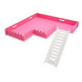 thumbnail image 4 of Safe Exercise Toy Plastic With Ladder, Upgrade Your Pet Living Place Hamster Platform Suitable For Hamsters, Guinea Pigs, Etc., 4 of 8