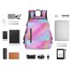 thumbnail image 4 of Disketp Fun Rainbow Mochila Ligera e Impermeable, Mochila de Día Resistente para Viajes, Senderismo y Uso Diario para Hombre y Mujer, 4 of 7