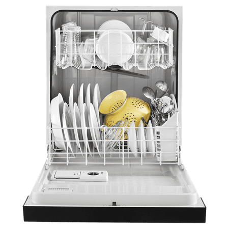 Whirlpool - 24" Tall Tub Built-In Dishwasher - Black