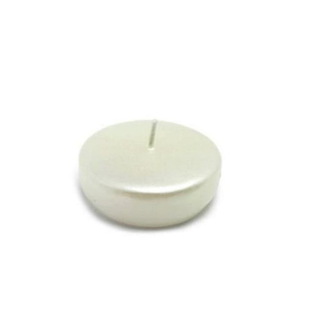 Jeco CFZ-078-4 Bougies Flottantes 2.25 Po, Blanc Perle - 96 Pcs
