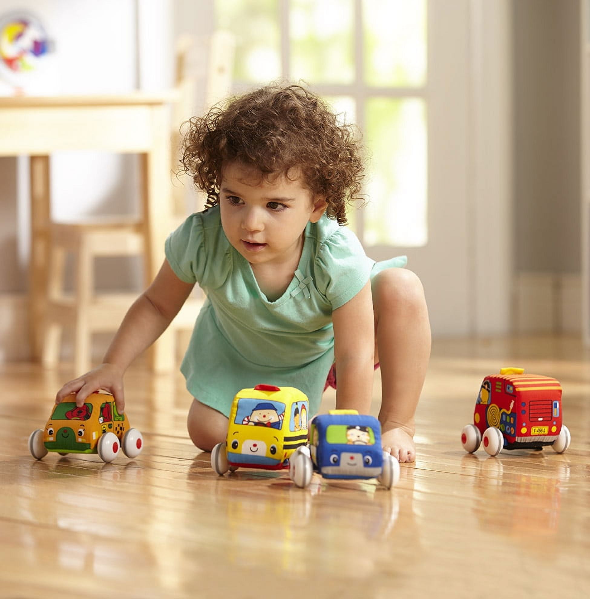 Melissa and doug soft cars on sale