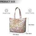 thumbnail image 2 of Chic Paisley Pattern Boho Weekender - Separate Pockets for Makeup & Documents, 2 of 5