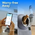 thumbnail image 3 of CATLINK Automatic Cat Litter Box Self Clean, Multiple Cats Health Track,  Large Cat Litter Box Automatic, App Control, with Waste Bags, Gray, 3 of 9