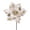 Cream, variant on Vickerman 15" Artificial Lime Deluxe Magnolia Christmas Stem, 8" Flower, 6 per bag