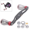 thumbnail image 6 of Reel Handle, Comfortable Reel Rocking Grip  For Fishing Reels Replacement For Bait Fishing Reels  Red, 6 of 8